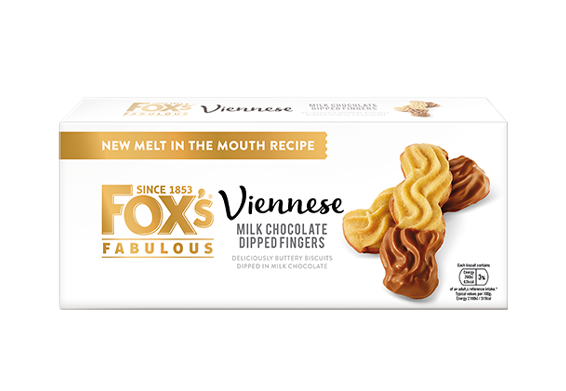 Viennese Milk Chocolate Dipped Fingers 